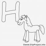 Vorlagen Buchstaben Zum Ausdrucken Wunderbar Horse Buchstaben Vorlagen