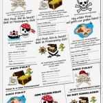 Vorlagen Einladungskarten Kindergeburtstag Großartig Piraten Geburtstagseinladungen Kostenlos En