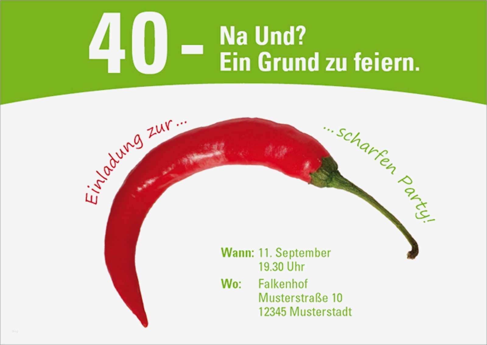 Vorlagen Für Einladungen Zum Geburtstag Cool Einladung Zum 40 Geburtstag