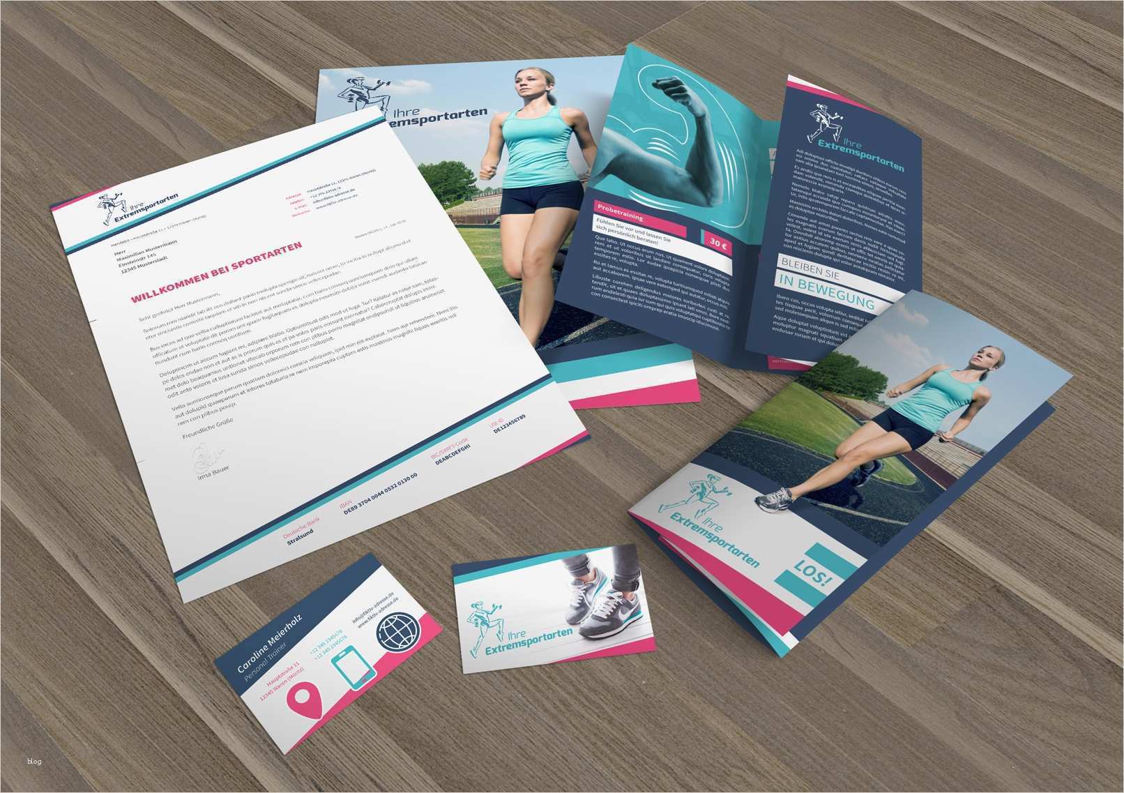 Vorlagen Für Flyer Schönste Vorlagen Für Sport & Fitnessstudio Flyer Visitenkarten
