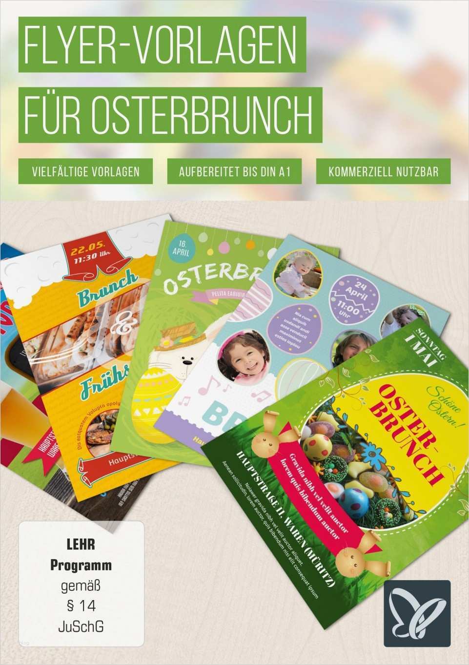 Vorlagen Für Flyer Wunderbar Flyer Vorlagen Für Osterbrunch Und Frühschoppen