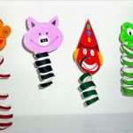 Vorlagen Für Karnevalsmasken Erstaunlich Faschingsfiguren Aus Pappe Und Papierrollen Fasching