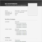 Vorlagen Für Kontaktanzeigen Gut Lebenslauf Muster & Vorlagen Für Bewerbung 2018