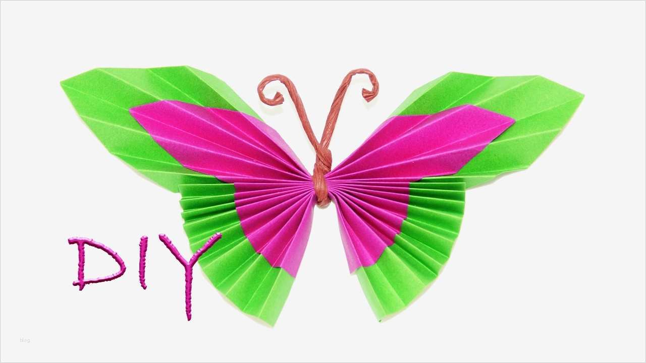Vorlagen Für Schmetterlinge Zum Basteln Neu Schmetterlinge Falten Basteln Mit Papier Diy
