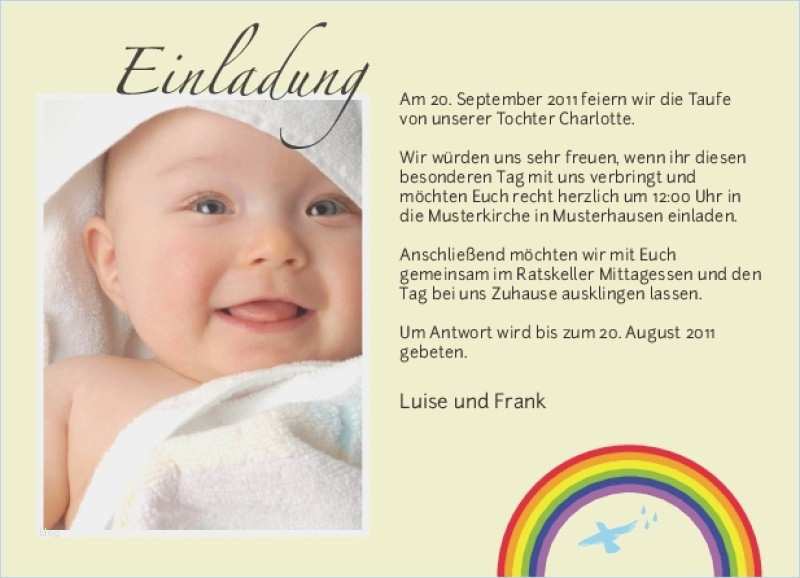 Vorlagen Für Taufeinladungen Cool Spruch Einladung Taufe – Travelslow