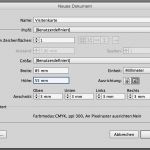 Vorlagen Für Visitenkarten Schönste Neues Dokument Für Visitenkarte Mit Illustrator