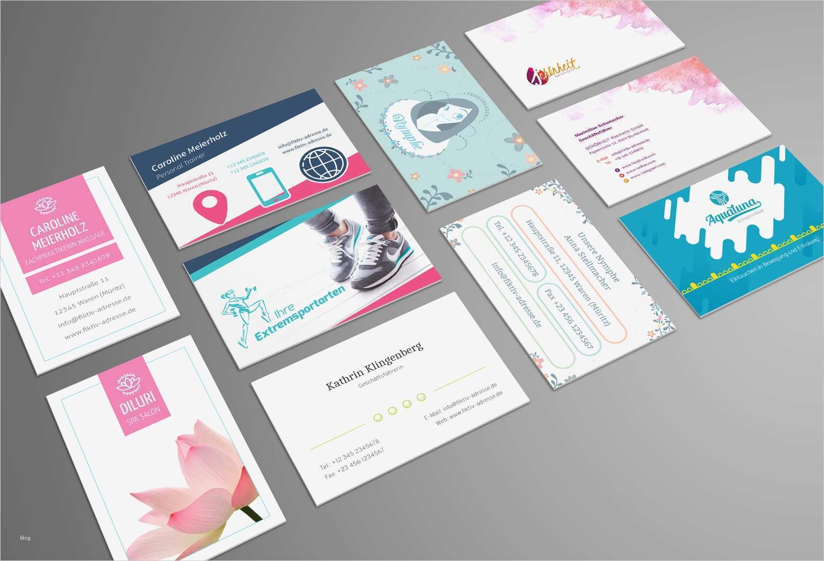Vorlagen Für Visitenkarten Süß Design Vorlagen Für Visitenkarten