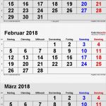 Vorlagen Jahreskalender 2018 Genial Kalender Februar 2018 Als Pdf Vorlagen