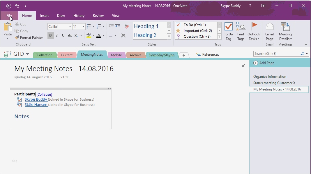 Vorlagen Onenote 2016 Erstaunlich Gemütlich Gtd Enote Vorlagen Fotos Beispiel