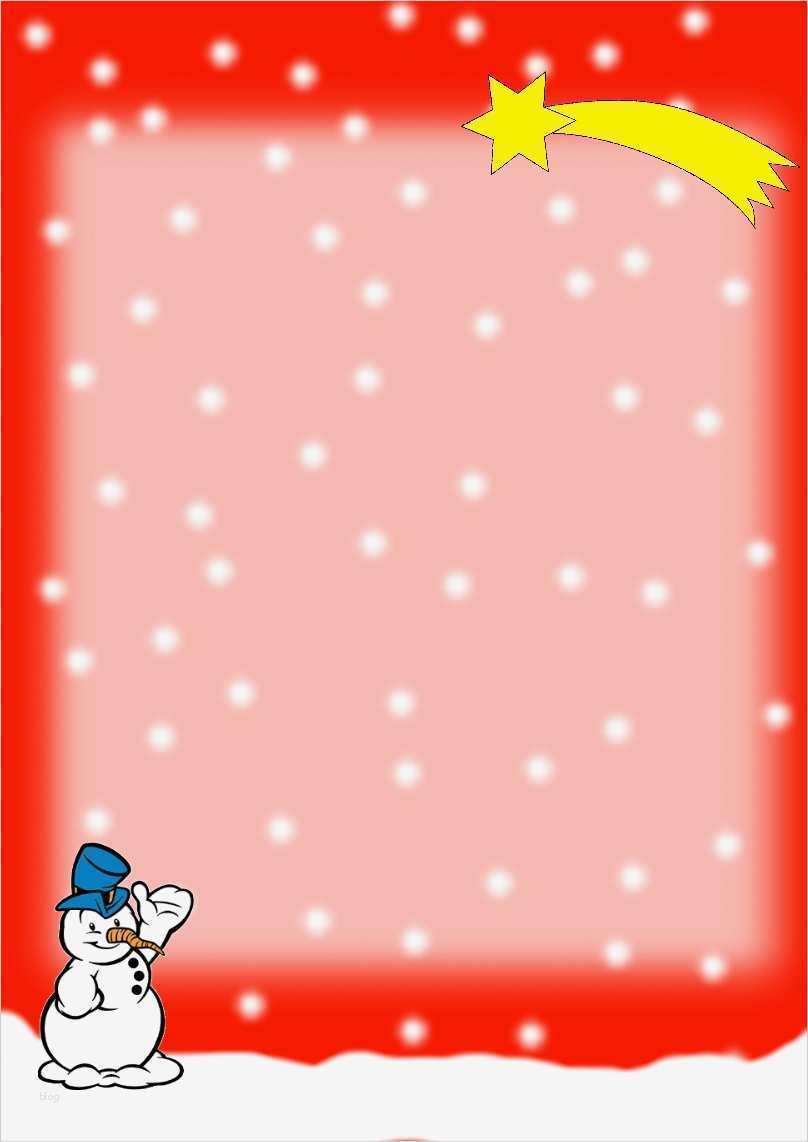 Vorlagen Weihnachten Zum Ausdrucken Neu Kostenloses Briefpapier "weihnachten" Vorlagen Zum