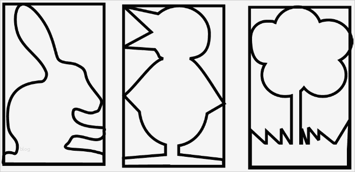 Vorlagen Zum Ausschneiden Für Kleinkinder Großartig Bandornamente Für Den Ostertisch