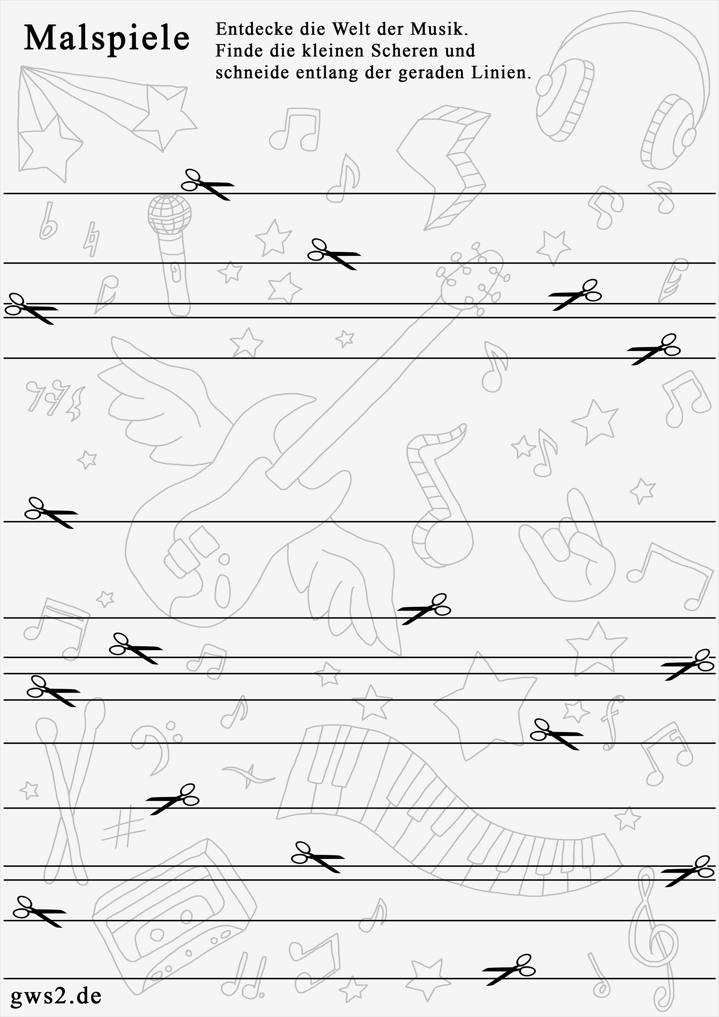Vorlagen Zum Ausschneiden üben Bewundernswert Schneiden Lernen Mit Der Schere Malspiel