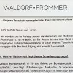 Waldorf Frommer Widerspruch Vorlage Elegant Ziemlich Unterlassungs Vorlage Fotos Bilder Für Das