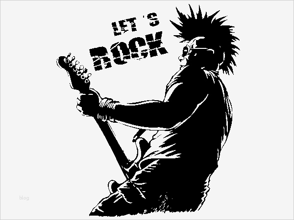 Wandtattoo Nach Vorlage Erstaunlich Wandtattoo Lets Rock Teenie Motive