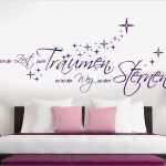 Wandtattoo Nach Vorlage Erstaunlich Wandtattoo Spruch Nimm Dir Zeit Zum Träumen Sterne