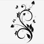 Wandtattoo Nach Vorlage Wunderbar Wandtattoo Blätterornament ornamente & Muster