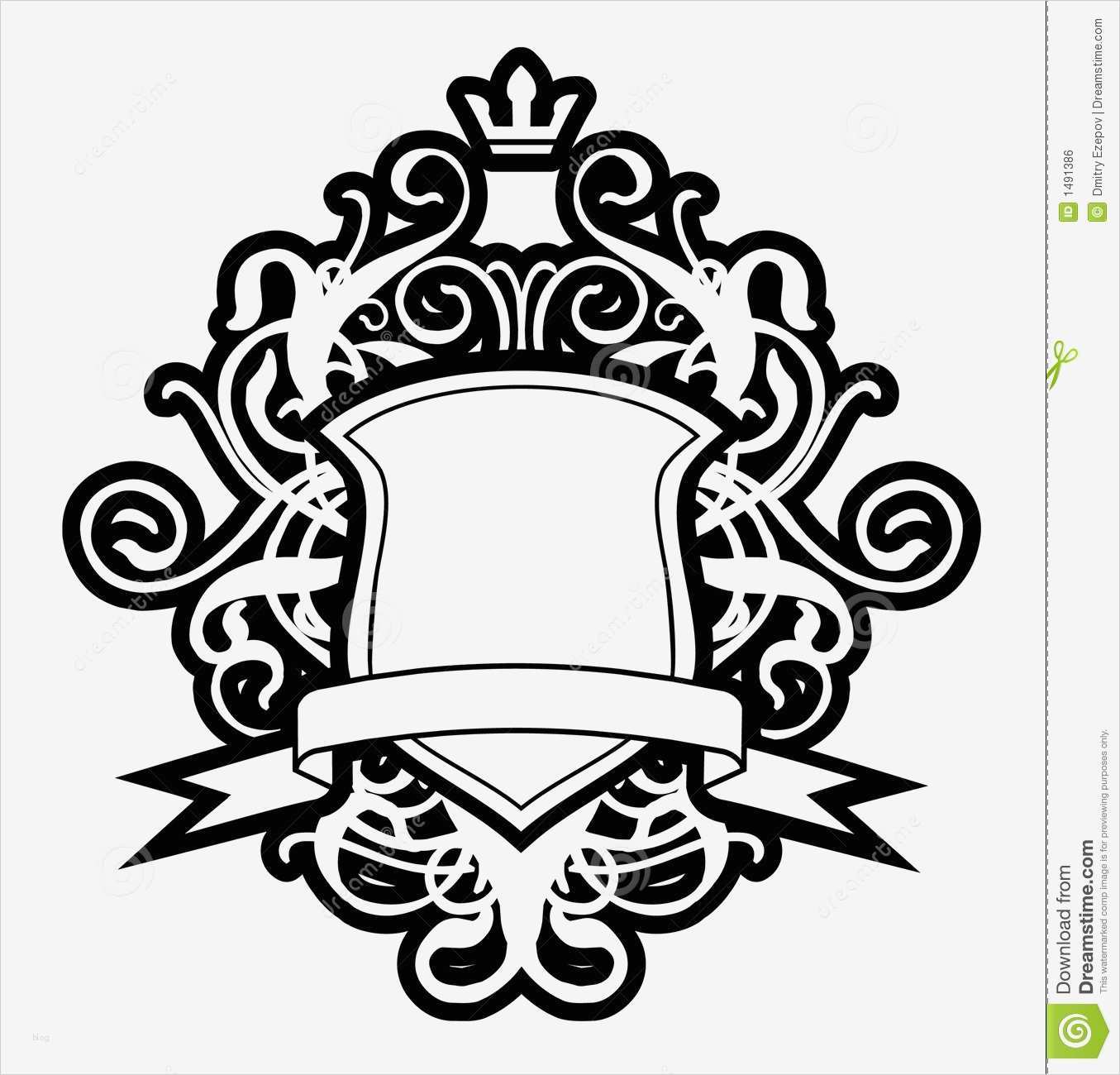 Wappen Vorlage Download Schablone Heraldik Hübsch Wappen Lizenzfreies Stockbild Bild