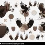 Wappen Vorlage Download Schablone Heraldik Neu Vintage Heraldische Schilder Und Wappen