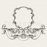 Wappen Vorlage Download Schablone Heraldik Wunderbar Antique Luxury High ornate Frame Und Banner