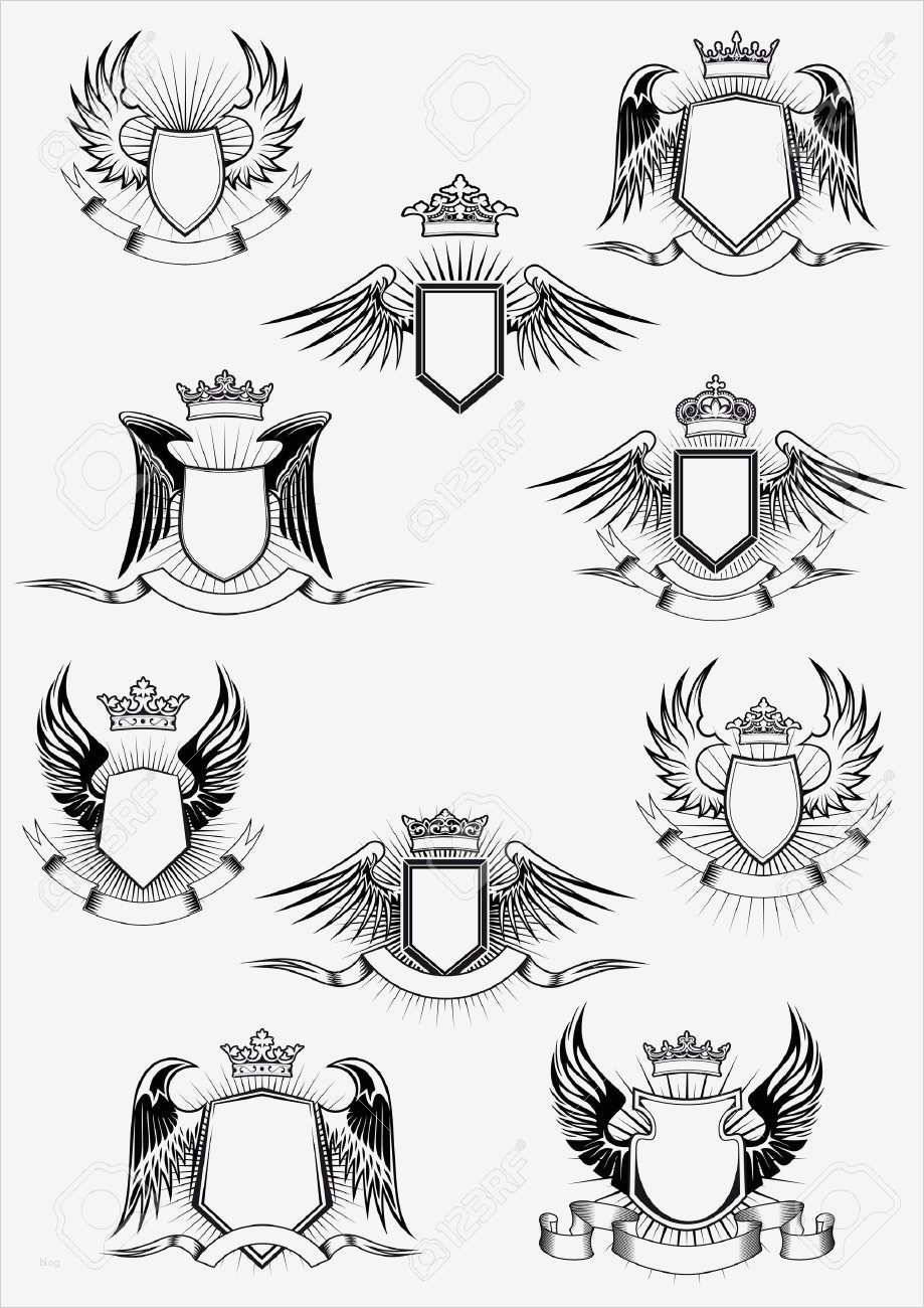 Wappen Vorlage Download Schablone Heraldik Wunderbar Über Google Auf 123rf Gefunden Schnörkel