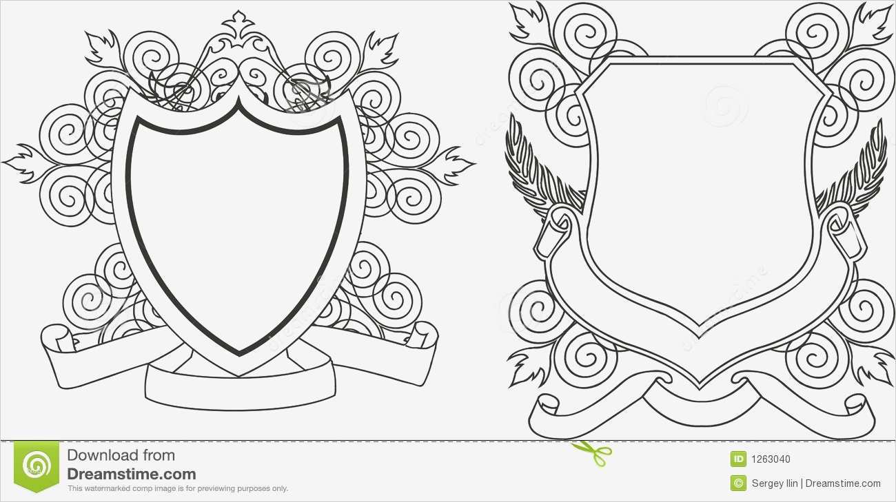 Wappen Vorlage Download Schablone Heraldik Wunderbar Wappen Stockfoto Bild