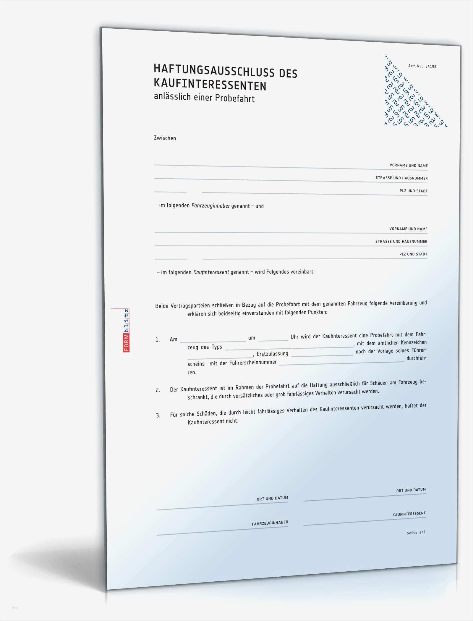 Webseiten Haftungsausschluss Vorlage Erstaunlich Haftungsausschluss Bei Probefahrten