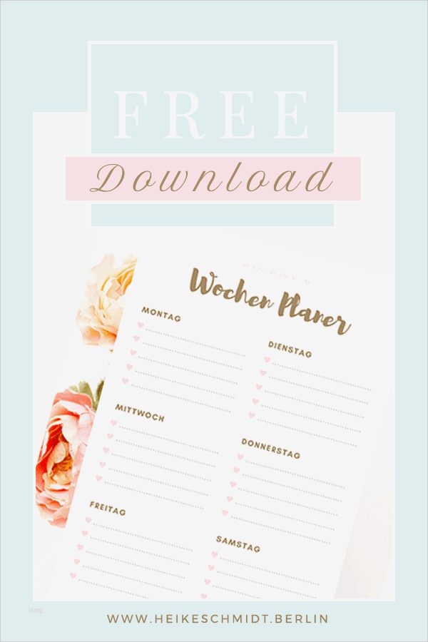 Website Impressum Vorlage Bewundernswert Wochenplan Zum Ausdrucken "kostenlose Vorlage"