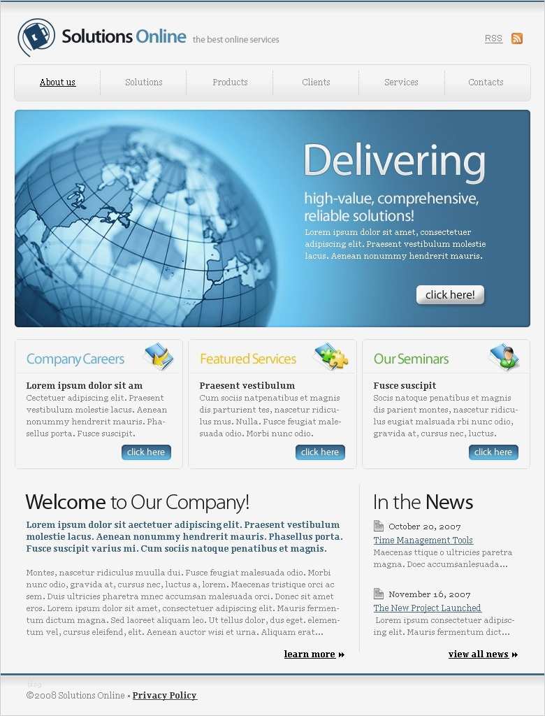 Website Vorlagen Kaufen Inspiration Website Vorlage Für Business Und Dienstleistungen