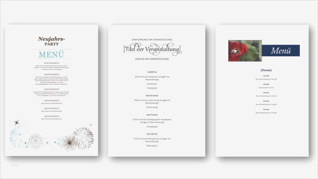 Weihnachten Menükarte Vorlage Großartig Erfreut Menükarten Design Vorlagen Galerie Beispiel