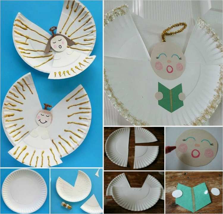 Weihnachtsbasteln Mit Kindern Vorlagen Kostenlos Wunderbar Weihnachtsengel Basteln Mit Kindern Zum Dekorieren Zu