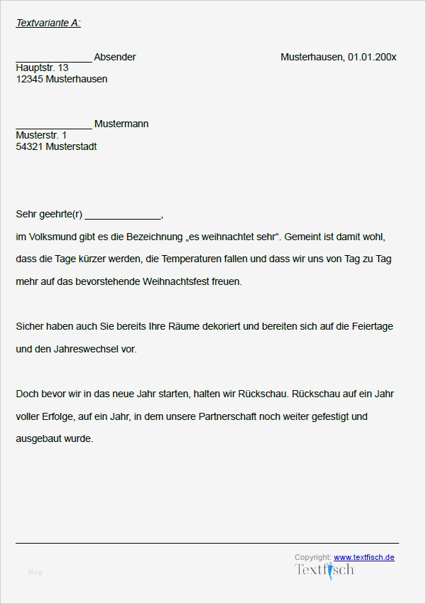 Weihnachtsgrüße An Mitarbeiter Vorlagen Hübsch Weihnachtsgrüße Geschäftlich Muster 1 sofort Download