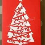 Weihnachtskarten Basteln Vorlagen Kostenlos Ausdrucken Großartig Filigraner Weihnachtsbaum