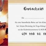Wellness Gutschein Vorlage Text Schön Geschenk Idee Rüti Yoga Klangliege atmen