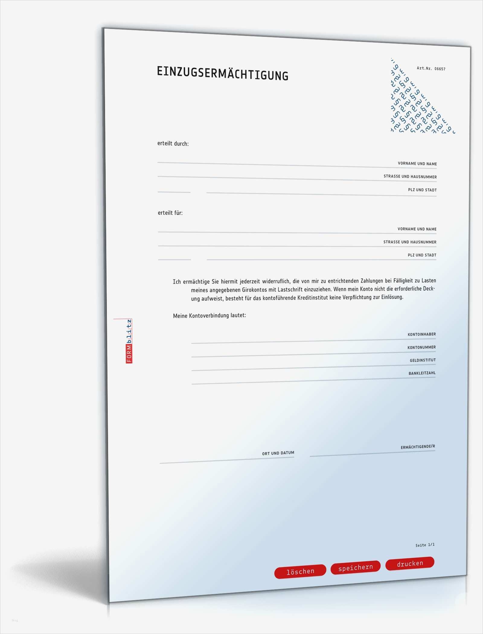 Widerruf Einzugsermächtigung Vorlage Erstaunlich Einzugsermächtigung Muster Vorlage Zum Download