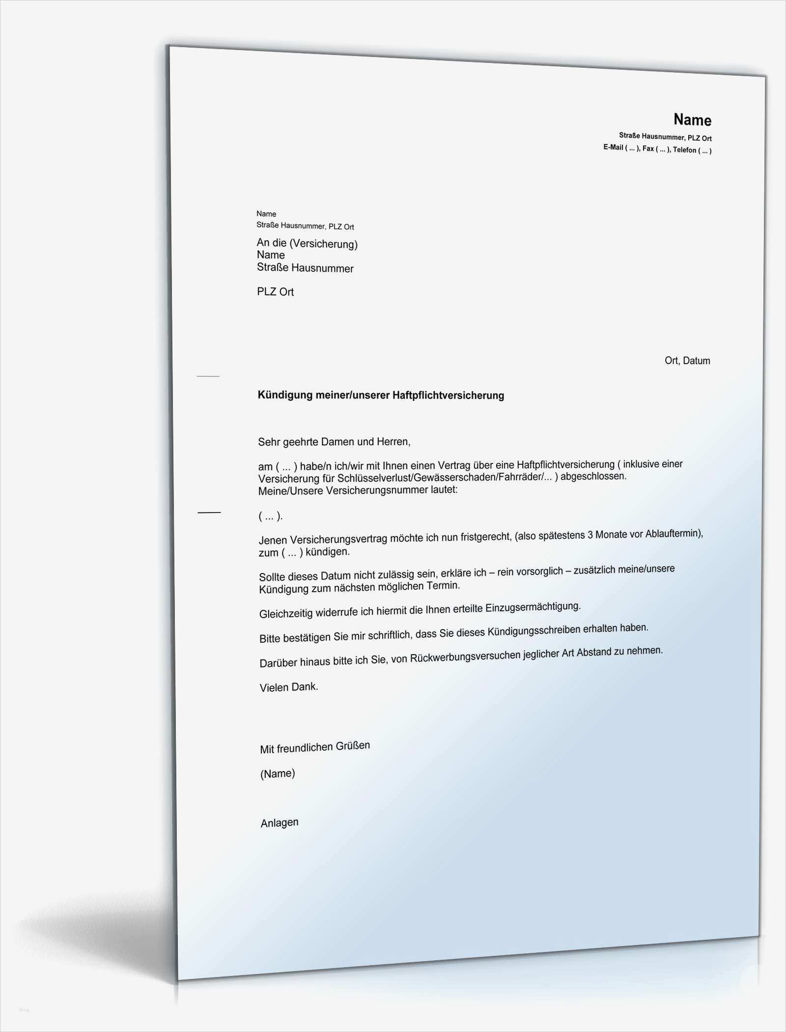 Widerruf Einzugsermächtigung Vorlage Erstaunlich Kündigung Haftpflichtversicherung Russisch Deutsch