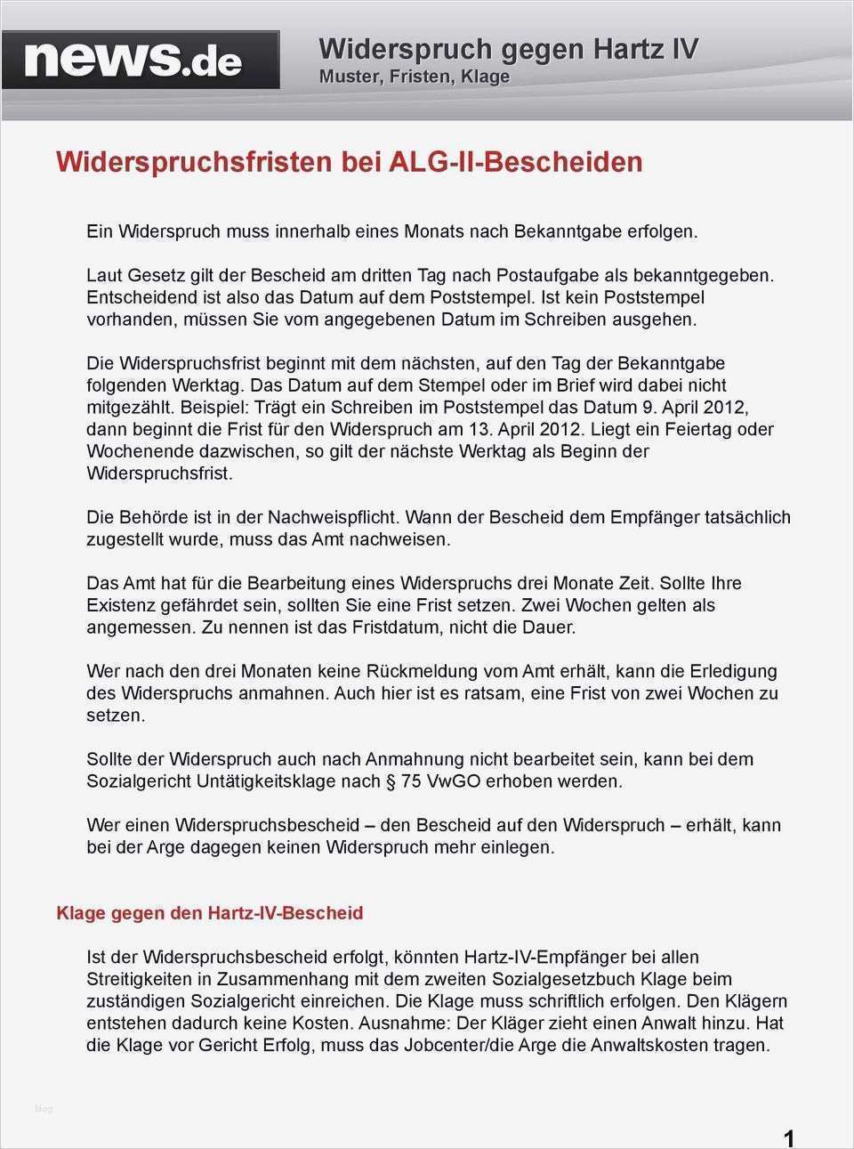 Widerspruch Einlegen Jobcenter Vorlage Großartig Widerspruch Gez Muster Widerspruch Vorlage