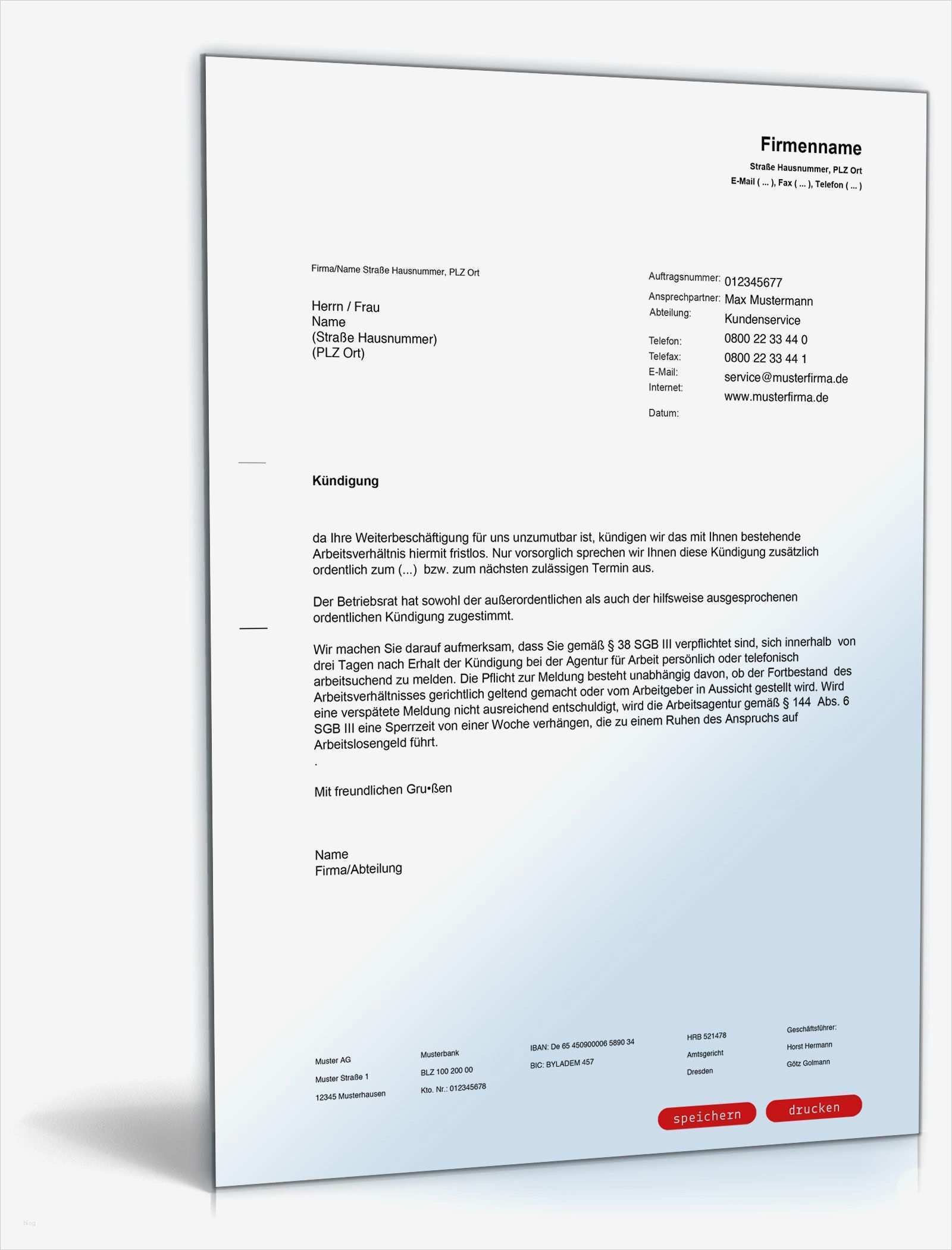 Widerspruch Fristlose Kündigung Arbeitsverhältnis Vorlage Angenehm Fristlose Kündigung Vorlage