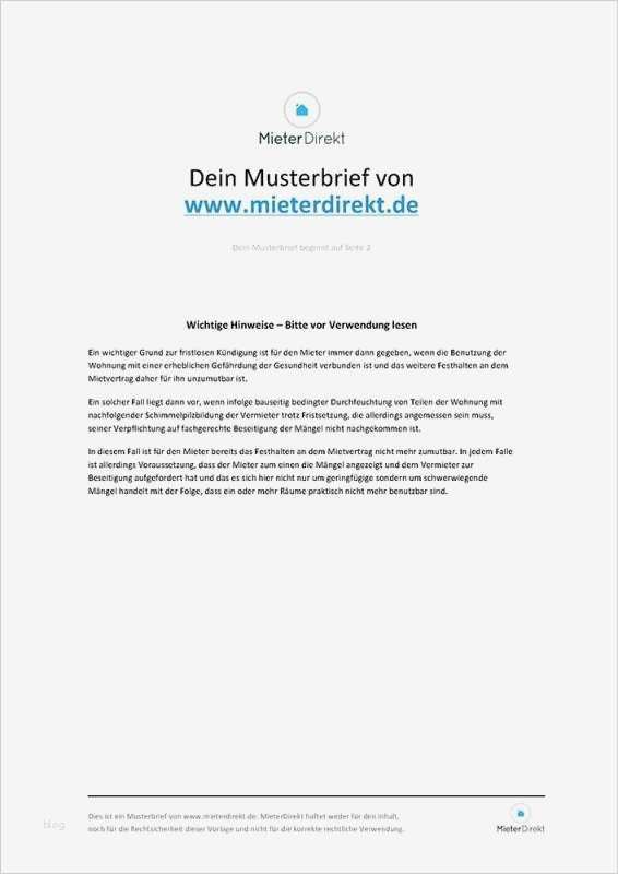 Widerspruch Fristlose Kündigung Arbeitsverhältnis Vorlage Wunderbar Fristlose Kündigung Wegen Feuchtigkeit Schimmel