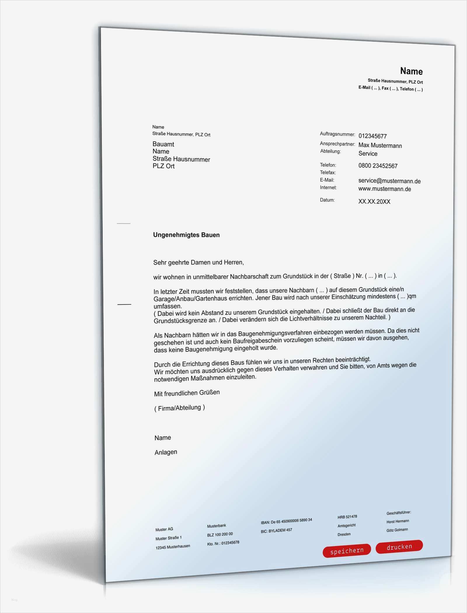 Widerspruch Kur Vorlage Elegant Anzeige Beim Bauamt Ungenehmigtes Bauen Muster Vorlage