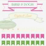 Wimpelkette Vorlage Papier Genial Schnipp Schnapp Selbstgemacht Diy tortenbanner