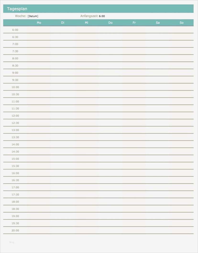 Wir Sind Umgezogen Vorlage Erstaunlich Wochenplan Und Tagesplaner Vorlage Excel