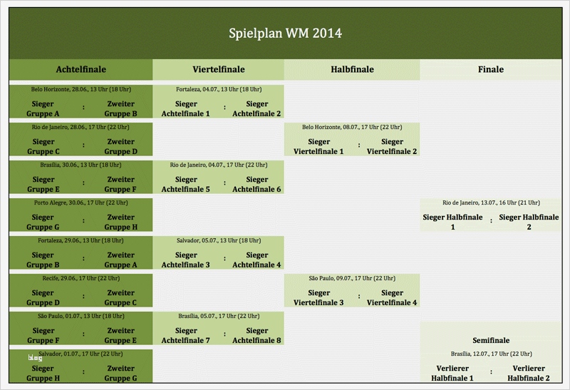 Wm Tippspiel Excel Vorlage Elegant Spielplan Wm 2014 Als Excel Vorlage Kostenlos