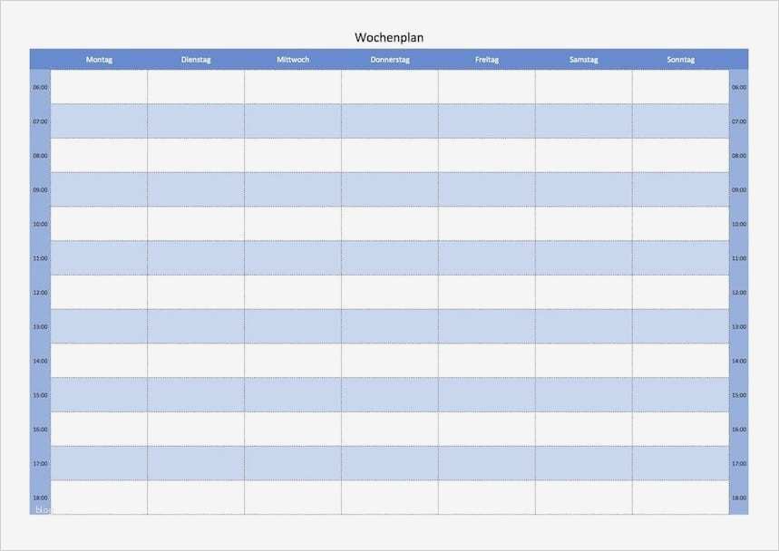 Wochenplan Essen Vorlage Kostenlos Erstaunlich Vorlagen Wochenplan Vorlage Excel Of Traum – Ndrufo