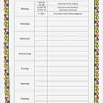 Wochenplan Schule Vorlage Einzigartig Mein Wochenplan Arbeitsblatt Kostenlose Daf Arbeitsblätter