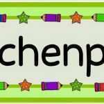 Wochenplan Schule Vorlage Genial Ideenreise Signalkarten Für Den Wochenplan