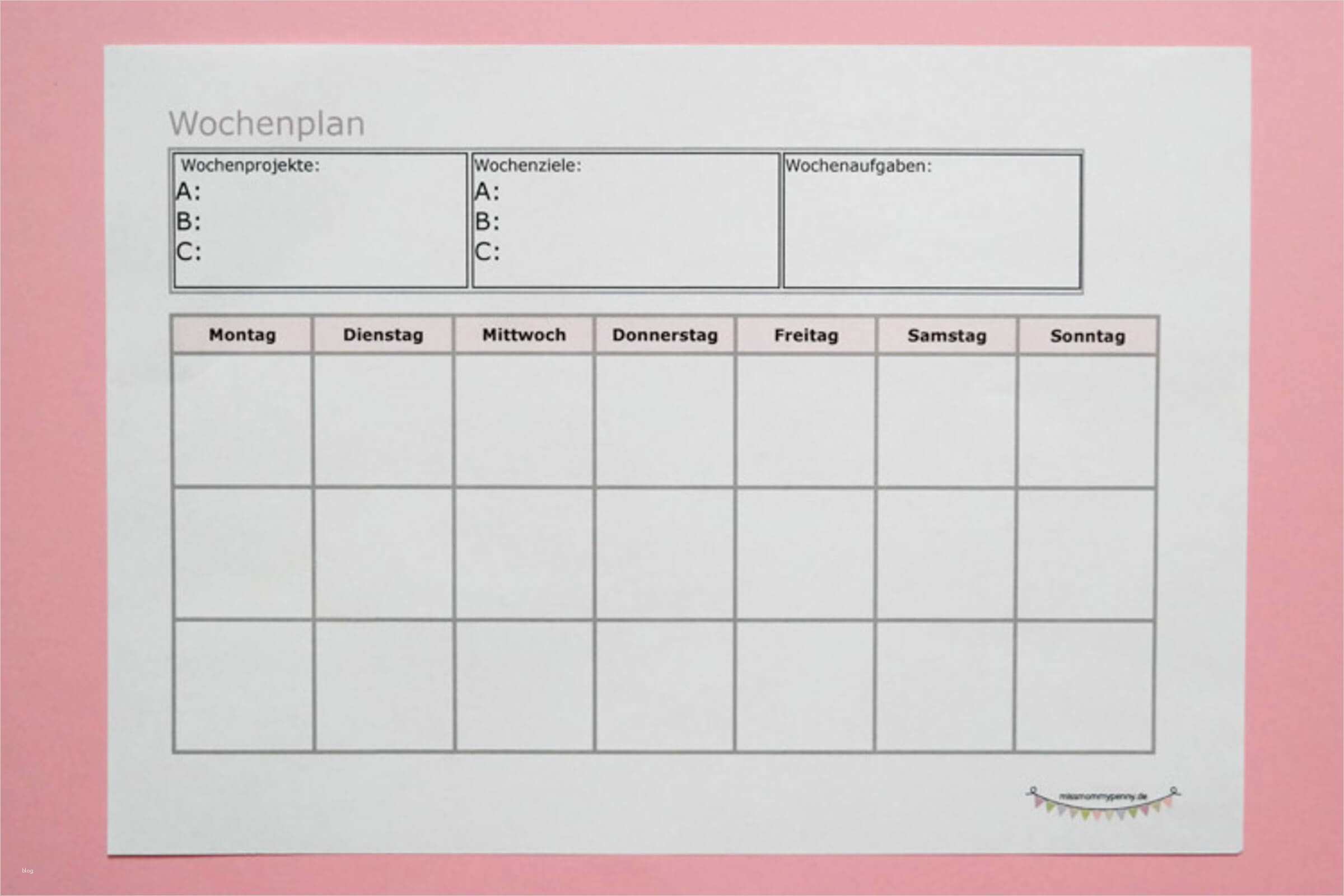 Wochenplan Schule Vorlage Luxus Flexibler Familienplaner 2017 Im Din A4 format