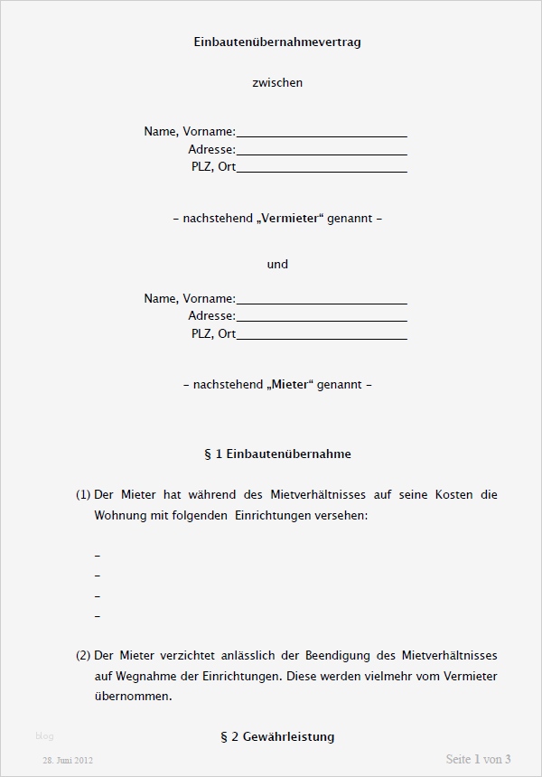 Wohnung Ablöse Vertrag Vorlage Cool Vertrag Vorlage Digitaldrucke Abstands 3 Angebote