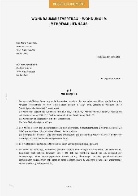 54 Genial Wohnung Inserieren Vorlage Bilder 2 Muster Kundigung Wohnung Vermieter Smartlaw Mietvertrag