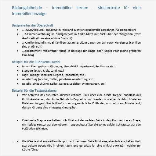 Wohnung Inserieren Vorlage Bewundernswert Immobilienanzeige Gestalten Haus Oder Wohnung Verkaufen