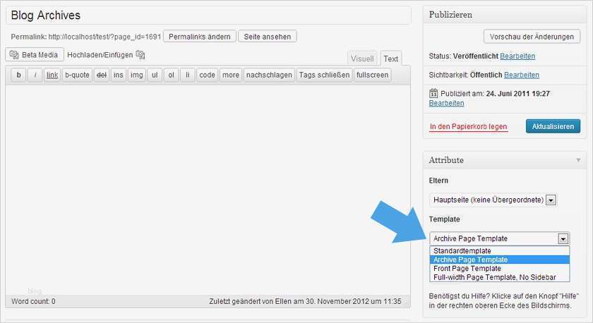 Word Eigene Vorlage Erstellen Bewundernswert Eine Individuelle Archivseite In Wordpress Erstellen